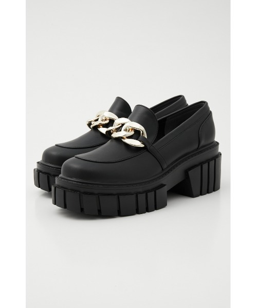 rienda（リエンダ）の「オーバーソールボックスローファー（ローファー・レディース・アイボリー/ベージュ/ブラック・MEDIUM/LARGE/SMALL）」の18枚目の写真