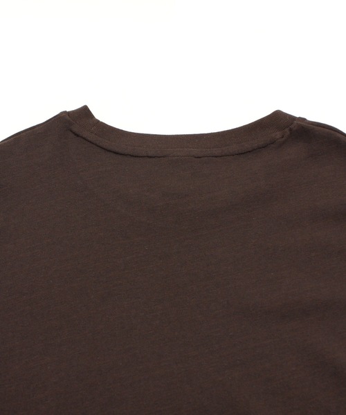 RNA-N(アールエヌエーエヌ)の「M1945 シルクブレンドロングスリーブT(Tシャツ/カットソー・レディース・ブラウン/キナリ/チャコール/イエロー・MEDIUM)」の9枚目の写真