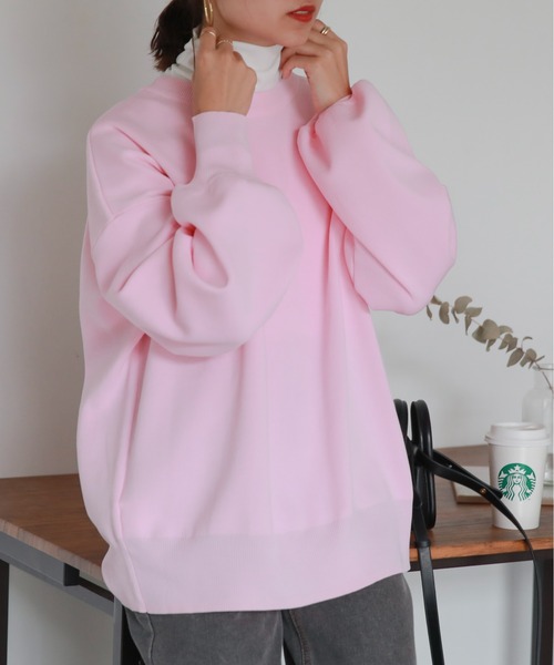 feepur（フェピュール）の「【ハンドウォッシャブル】２wayライトウェイトカラーカーディガン（カーディガン/ボレロ・レディース・ブラック/グリーン/レッド/パープル/オフホワイト/ピンク・MEDIUM）」の10枚目の写真