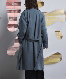 ユニセックスアイテム》SUPER140Sウールカットオフステッチダブル