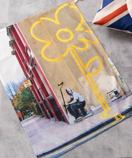 セール】バンクシー ファブリックポスター 壁掛け タペストリー