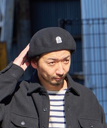 FIDELITY（フィデリティ）の「ANCHOR PATCH BERET / アンカー パッチ ベレー帽（ハンチング/ベレー帽）」