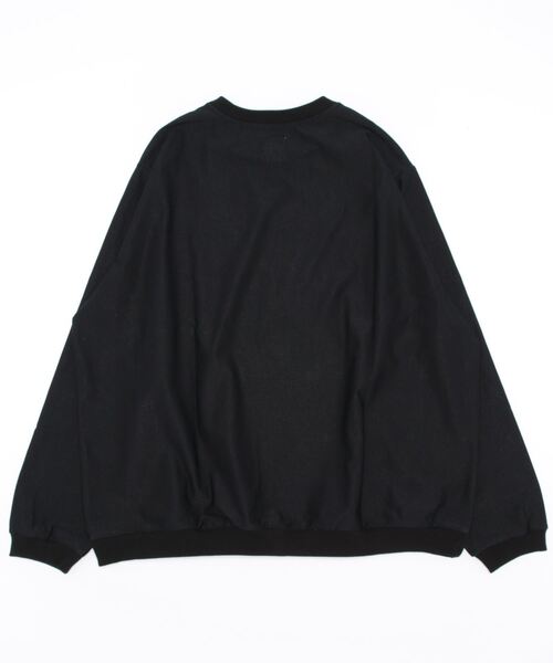 Lui's（ルイス）の「WALLジャガードクルーネックカットソー（スウェット・メンズ・グレー/ブラック・S/M）」の19枚目の写真