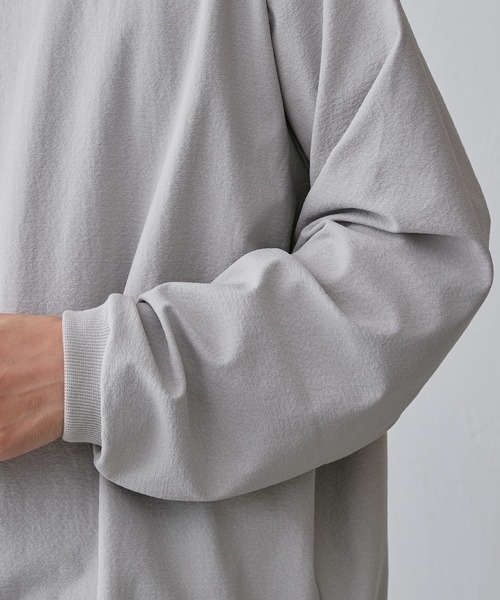 Lui's（ルイス）の「WALLジャガードクルーネックカットソー（スウェット・メンズ・グレー/ブラック・S/M）」の13枚目の写真