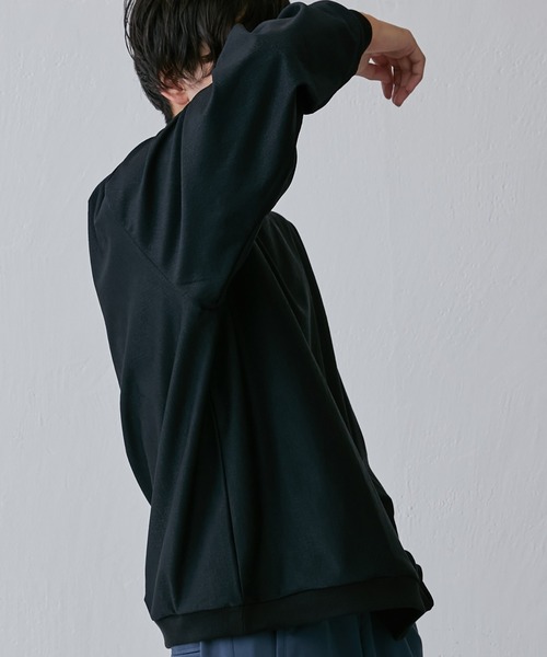 Lui's（ルイス）の「WALLジャガードクルーネックカットソー（スウェット・メンズ・グレー/ブラック・S/M）」の17枚目の写真