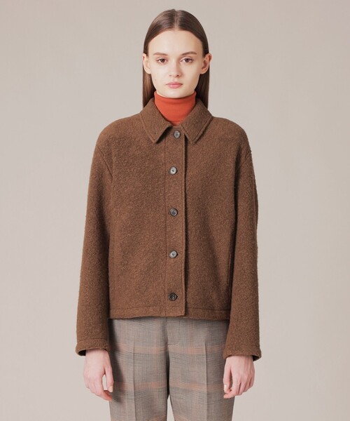 MACKINTOSH LONDON（マッキントッシュ ロンドン）の「トリップウールジャケット（その他アウター・レディース・ブラック/ブラウン系その他4・38）」の8枚目の写真