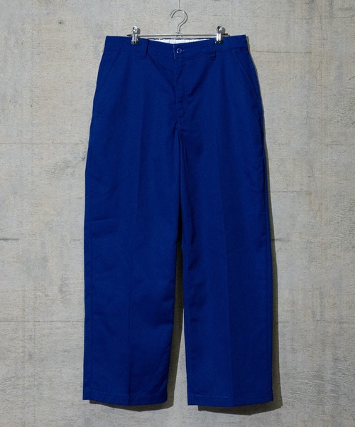 JOHN'S CLOSET（ジョンズクローゼット）の「【13】TCツイル イージーワイドチノパンツ（チノパンツ・メンズ・ブラック/グリーン/ブラウン/ブルー/オフホワイト・LARGE/MEDIUM）」の5枚目の写真