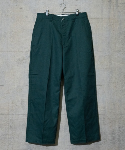 JOHN'S CLOSET（ジョンズクローゼット）の「【13】TCツイル イージーワイドチノパンツ（チノパンツ・メンズ・ブラック/グリーン/ブラウン/ブルー/オフホワイト・LARGE/MEDIUM）」の4枚目の写真