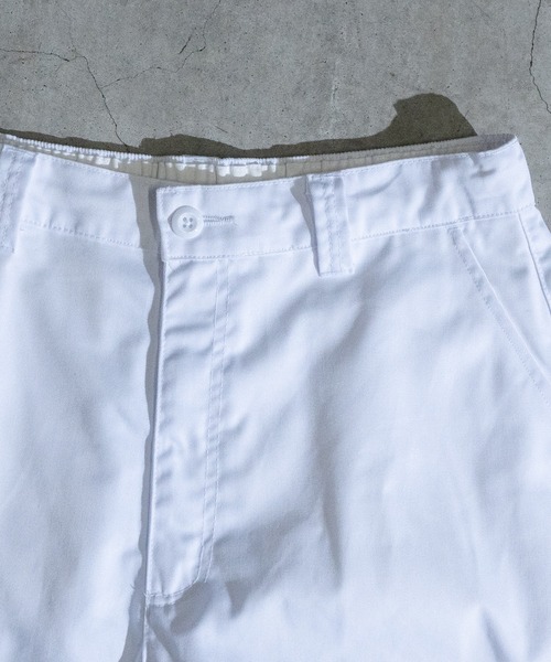 JOHN'S CLOSET（ジョンズクローゼット）の「【13】TCツイル イージーワイドチノパンツ（チノパンツ・メンズ・ブラック/グリーン/ブラウン/ブルー/オフホワイト・LARGE/MEDIUM）」の11枚目の写真