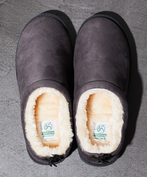 FREAK'S STORE（フリークスストア）の「WEB限定 FREAK'S STORE OUTDOORS/フリークスアウトドアーズ フェイクムートン キャンプモック/スリッポン/ミュール（スリッポン・メンズ・キャメル/ブラック/ダークブラウン/チャコールグレー・23/24/25/26/27/28）」の14枚目の写真
