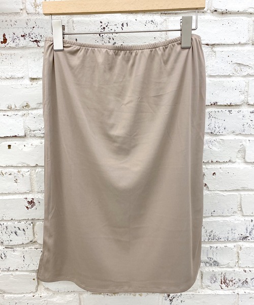 SHENERY（シーナリー）の「透かし編みレイヤードニットスカート（スカート・レディース・ベージュ/オフホワイト・FREE）」の20枚目の写真