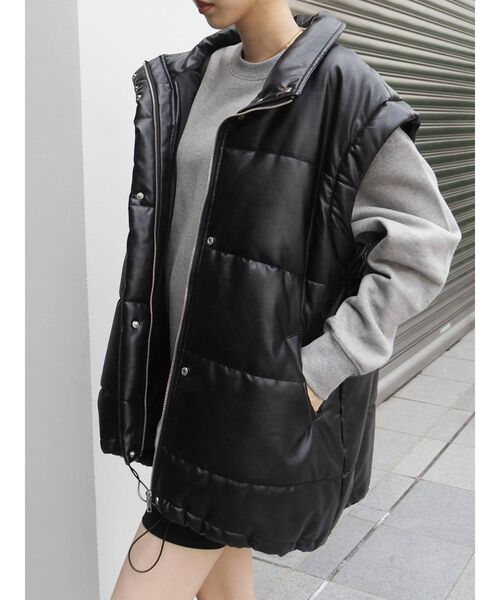 EVRIS（エヴリス）の「SUNNY GRAPHIC スウェットプルオーバー（スウェット・レディース・ホワイト/ブラック/グレー・FREE）」の18枚目の写真