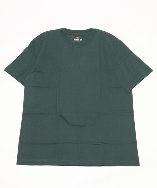HANES(ヘインズ)の「Hanes ショートスリーブ TシャツH5180(Tシャツ/カットソー・メンズ・ネイビー/ダークグリーン/レッド/ダークパープル/ダークグレー/オリーブ・M/L/XL)」の18枚目の写真