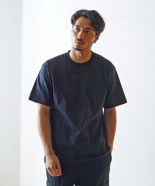 HANES(ヘインズ)の「Hanes ショートスリーブ TシャツH5180(Tシャツ/カットソー・メンズ・ネイビー/ダークグリーン/レッド/ダークパープル/ダークグレー/オリーブ・M/L/XL)」の8枚目の写真