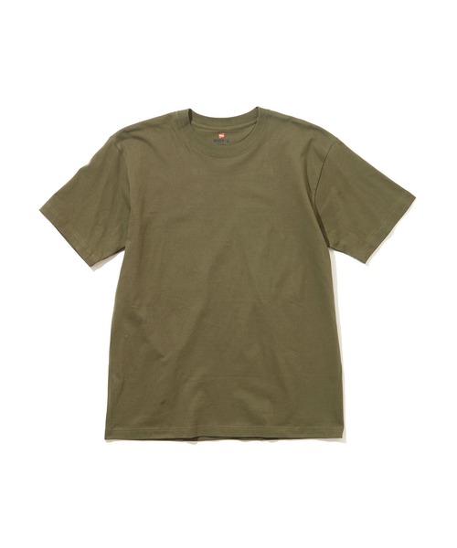 HANES(ヘインズ)の「Hanes ショートスリーブ TシャツH5180(Tシャツ/カットソー・メンズ・ネイビー/ダークグリーン/レッド/ダークパープル/ダークグレー/オリーブ・M/L/XL)」の12枚目の写真