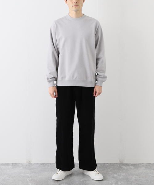 marka（マーカ）の「【MARKA / マーカ】417別注 19/10トルコオーガニックウラケクルー（Tシャツ/カットソー・メンズ・チャコールグレー/ブラック/オレンジ/グリーン・1/2）」の11枚目の写真