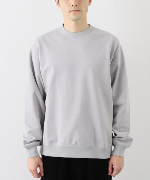 marka（マーカ）の「【MARKA / マーカ】417別注 19/10トルコオーガニックウラケクルー（Tシャツ/カットソー・メンズ・チャコールグレー/ブラック/オレンジ/グリーン・1/2）」の12枚目の写真