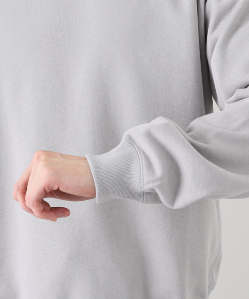 marka（マーカ）の「【MARKA / マーカ】417別注 19/10トルコオーガニックウラケクルー（Tシャツ/カットソー・メンズ・チャコールグレー/ブラック/オレンジ/グリーン・1/2）」の18枚目の写真