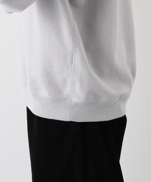 marka（マーカ）の「【MARKA / マーカ】417別注 19/10トルコオーガニックウラケクルー（Tシャツ/カットソー・メンズ・チャコールグレー/ブラック/オレンジ/グリーン・1/2）」の19枚目の写真