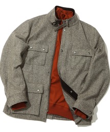 MEN'S BIGI | ウールネップモーターサイクルジャケット(ブルゾン)