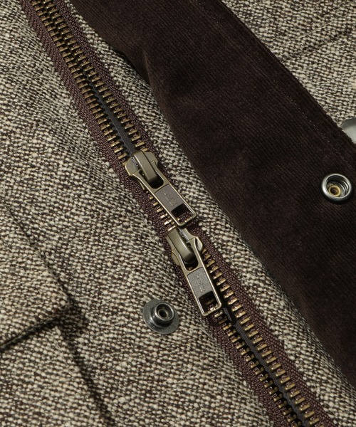 MEN'S BIGI(メンズビギ)の「ウールネップモーターサイクルジャケット(ブルゾン・メンズ・ブラウン/ブラック・01/02/03/04)」の19枚目の写真