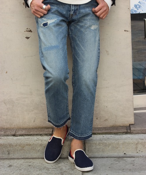 EDIFICE(エディフィス)の「◇RIVIERAS/リベエラ LeGrandBleuキャンバス*メッシュスニーカー(スニーカー・メンズ・ネイビー・42/44/43/41/40)」の6枚目の写真