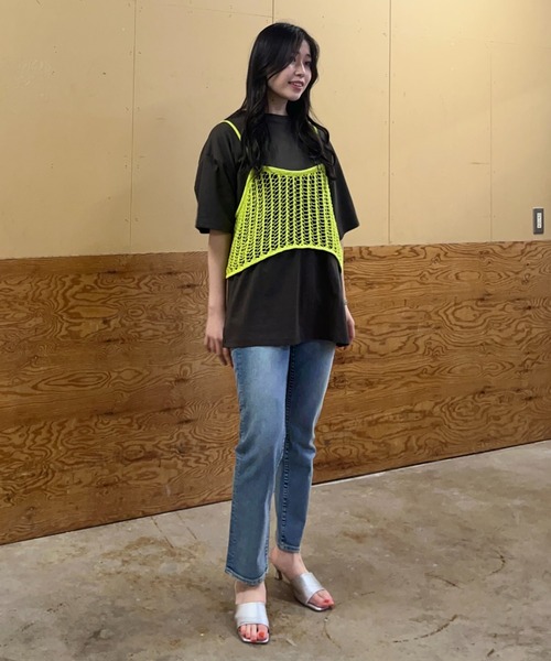 RODEO CROWNS WIDE BOWL（ロデオクラウンズワイドボウル）の「Rough Chic slim straight（デニムパンツ・レディース・ブルー/ブラック・25inch/24inch/23inch/27inch/26inch）」の17枚目の写真