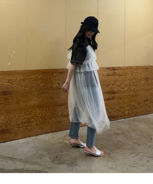 RODEO CROWNS WIDE BOWL（ロデオクラウンズワイドボウル）の「Rough Chic slim straight（デニムパンツ・レディース・ブルー/ブラック・25inch/24inch/23inch/27inch/26inch）」の20枚目の写真