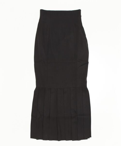 LOPEW（ロピュ）の「プリーツヘムマーメイドSK（スカート・レディース・ホワイト/ブラック/ネイビー/アイボリー・SMALL/MEDIUM）」の21枚目の写真