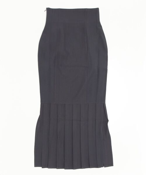 LOPEW（ロピュ）の「プリーツヘムマーメイドSK（スカート・レディース・ホワイト/ブラック/ネイビー/アイボリー・SMALL/MEDIUM）」の22枚目の写真