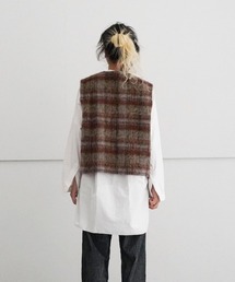 新品 OUR LEGACY DOUBLE LOCK VEST チェック ベスト Our Legacy - Double Lock Vest Ament Check Mohair