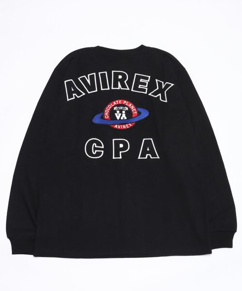 AVIREX（アヴィレックス）の「【CHOCOLATE PLANET × AVIREX】SPECIAL LONG SLEEVE T-SHIRT / チョコレートプラネット / アヴィレックス（Tシャツ/カットソー・メンズ・ホワイト/ブラック/ミント・2XL/L/XL/M）」の6枚目の写真