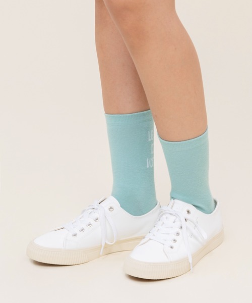 le coq sportif(ルコックスポルティフ)の「【WEB限定カプセルコレクション】 ソックス ルコック レディース スポーツ(ソックス/靴下・レディース・ホワイト/ピンク/ブラック/ブルー・23-25)」の6枚目の写真