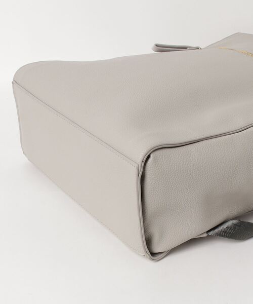 Legato Largo(レガートラルゴ)の「【Legato Largo】LG-E1312 PC収納リュック(バックパック/リュック・レディース・ライトグレー/ブラック/ネイビー/ブラウン/キャメル・FREE)」の7枚目の写真