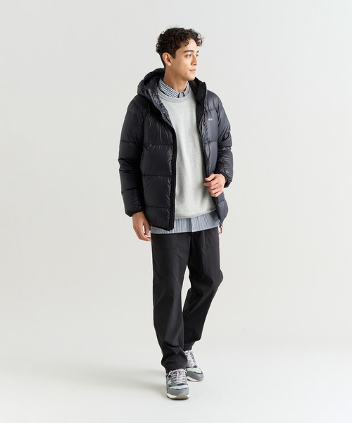 MOUNTAIN LODGE DOWN HOODIE JACKET(MEN)/マウンテンロッジ