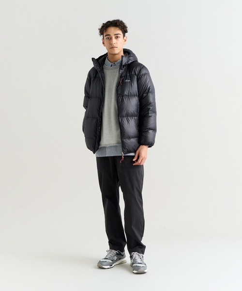 MOUNTAIN LODGE DOWN HOODIE JACKET(MEN)/マウンテンロッジ