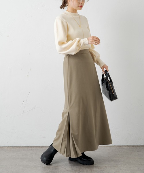 PUAL CE CIN（ピュアルセシン）の「【Du noir】袖パールリブニットプルオーバー（ニット/セーター・レディース・ブラック/その他/オフホワイト・FREE）」の17枚目の写真