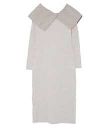 LAGUNAMOON | ヘリンボンカラーニットワンピース(ワンピース)