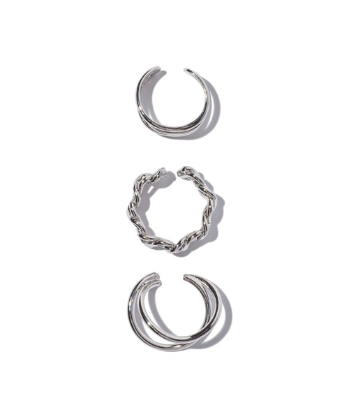 glamb（グラム）の「3 Piece Ring Kit / 3ピースリングキット（リング・メンズ・シルバー・FREE）」の8枚目の写真