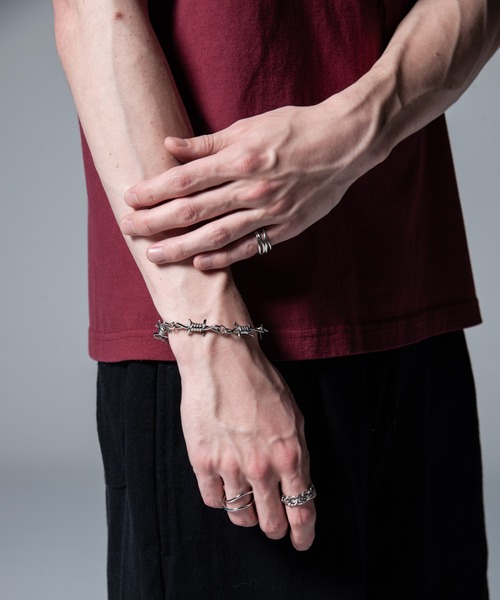 glamb（グラム）の「3 Piece Ring Kit / 3ピースリングキット（リング・メンズ・シルバー・FREE）」の4枚目の写真