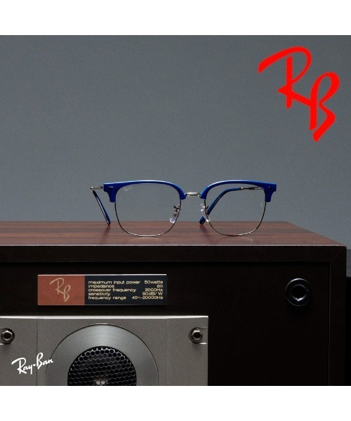 Ray-Ban（レイバン）の「Ray-Ban レイバン メガネ New Clubmaster 0RX7216498210 8210  49（メガネ・メンズ・ブラック・49）」の19枚目の写真