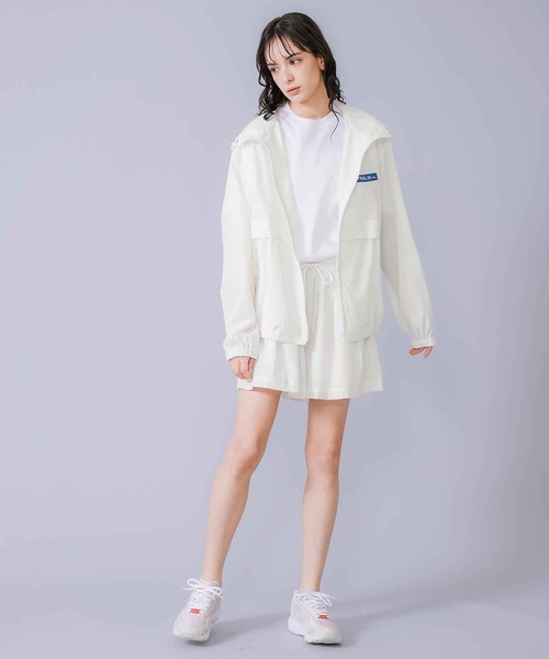 MILKFED.（ミルクフェド）の「LIGHTWEIGHT EASY SHORT PANTS（その他パンツ・レディース・ホワイト/ライトブルー/ブラック/ライトピンク・ONE SIZE）」の7枚目の写真