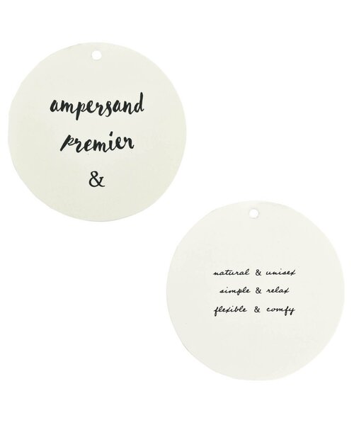 Ampersand（アンパサンド）の「【premier】 ダブルガーゼふんわりスタイ（スタイ/よだれかけ・キッズ・ピンク/オフホワイト・90）」の7枚目の写真