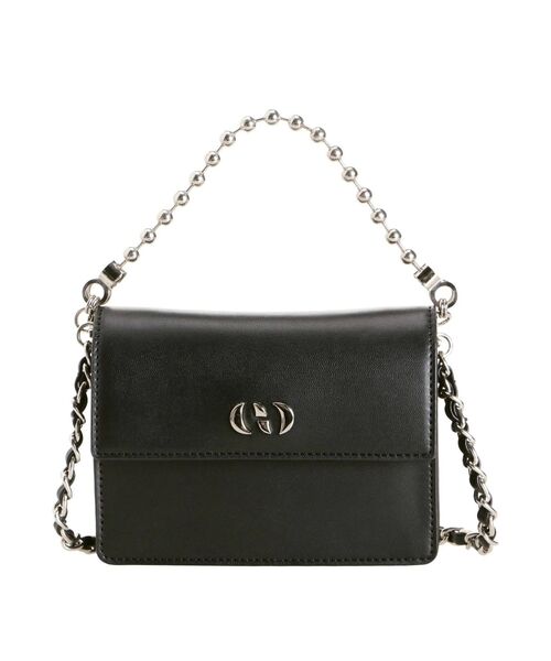 EMODA（エモダ）の「チェーンショルダーミニバッグ（ハンドバッグ・レディース・ブラック/ホワイト・FREE）」の15枚目の写真