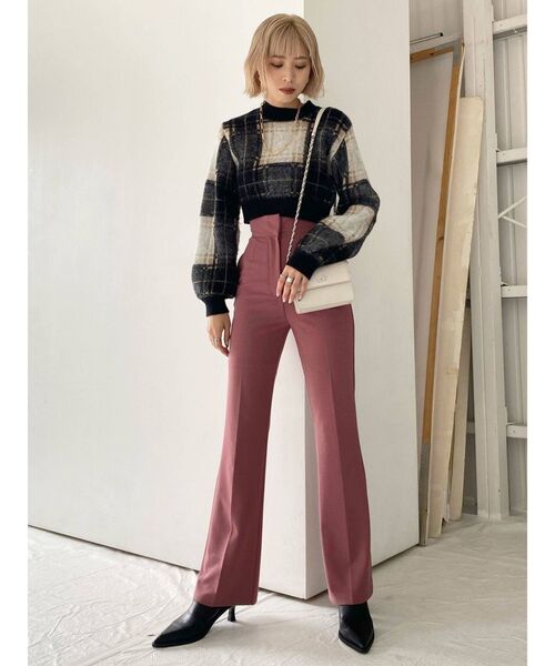 EMODA（エモダ）の「チェーンショルダーミニバッグ（ハンドバッグ・レディース・ブラック/ホワイト・FREE）」の17枚目の写真