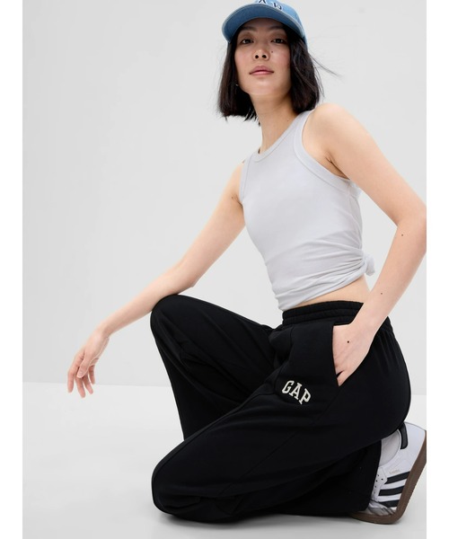 GAP（ギャップ）の「ヴィンテージソフト Gapロゴ ワイド スウェットパンツ（スウェットパンツ・レディース・ブラック/オフホワイト/ピンク・XS/S/M/L/XXS）」の9枚目の写真