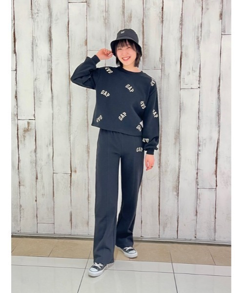 GAP（ギャップ）の「ヴィンテージソフト Gapロゴ ワイド スウェットパンツ（スウェットパンツ・レディース・ブラック/オフホワイト/ピンク・XS/S/M/L/XXS）」の15枚目の写真