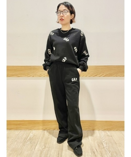 GAP（ギャップ）の「ヴィンテージソフト Gapロゴ ワイド スウェットパンツ（スウェットパンツ・レディース・ブラック/オフホワイト/ピンク・XS/S/M/L/XXS）」の21枚目の写真