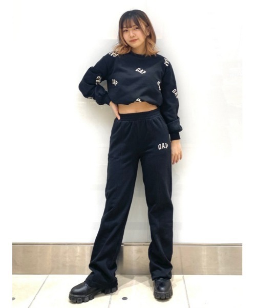 GAP（ギャップ）の「ヴィンテージソフト Gapロゴ ワイド スウェットパンツ（スウェットパンツ・レディース・ブラック/オフホワイト/ピンク・XS/S/M/L/XXS）」の19枚目の写真