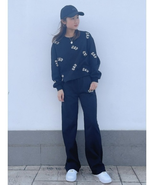 GAP（ギャップ）の「ヴィンテージソフト Gapロゴ ワイド スウェットパンツ（スウェットパンツ・レディース・ブラック/オフホワイト/ピンク・XS/S/M/L/XXS）」の18枚目の写真